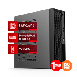 Computador Intel® Core™ I5 de 10ª Geracao, RAM de 8GB, SSD e 240GB, G210, Linux  Get Business 1